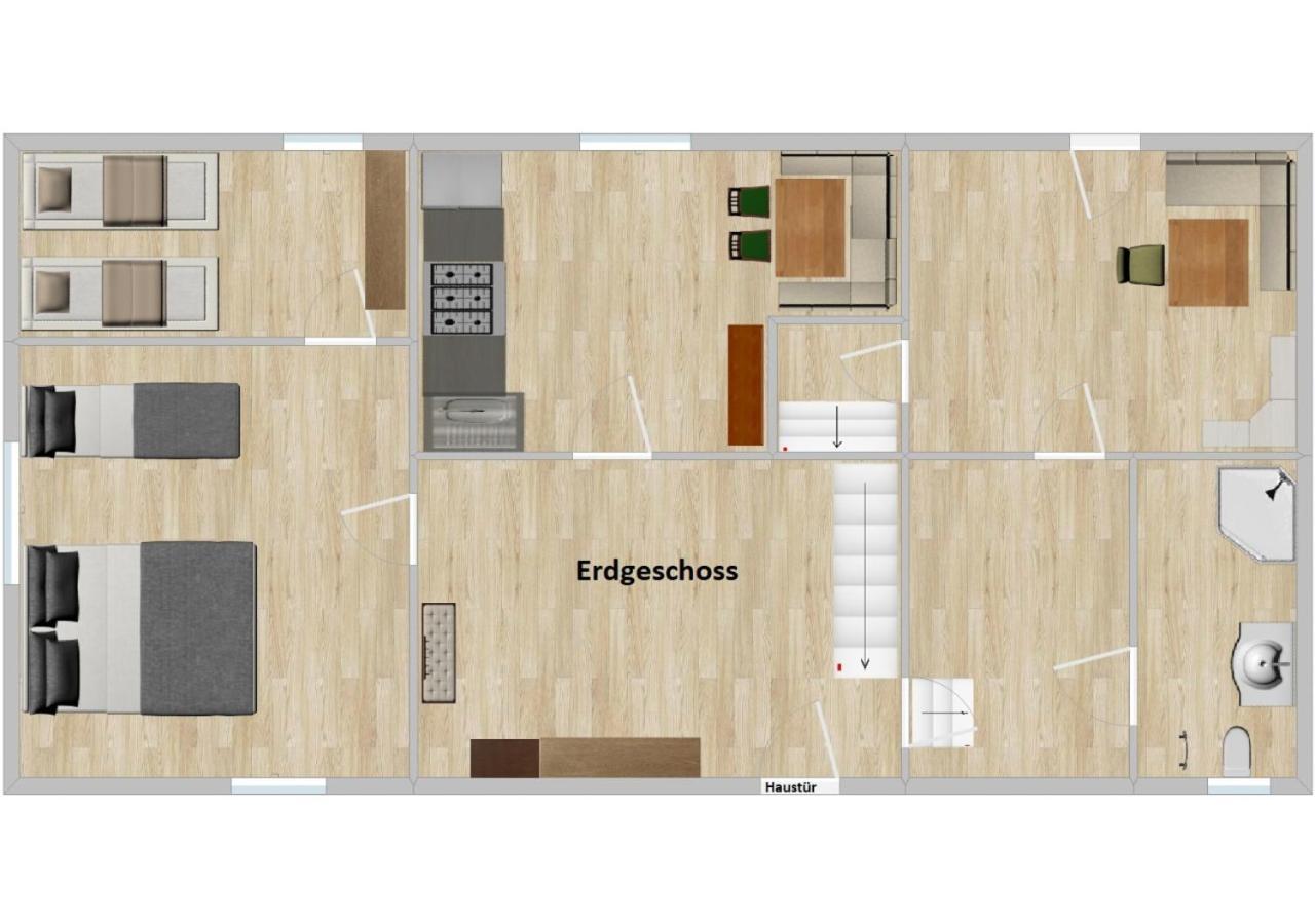 Ferienhaus Moertl Tröpolach Eksteriør bilde